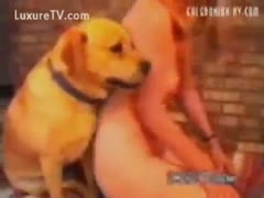 A golden-haired, apple-bottom cougar having sex with a brute